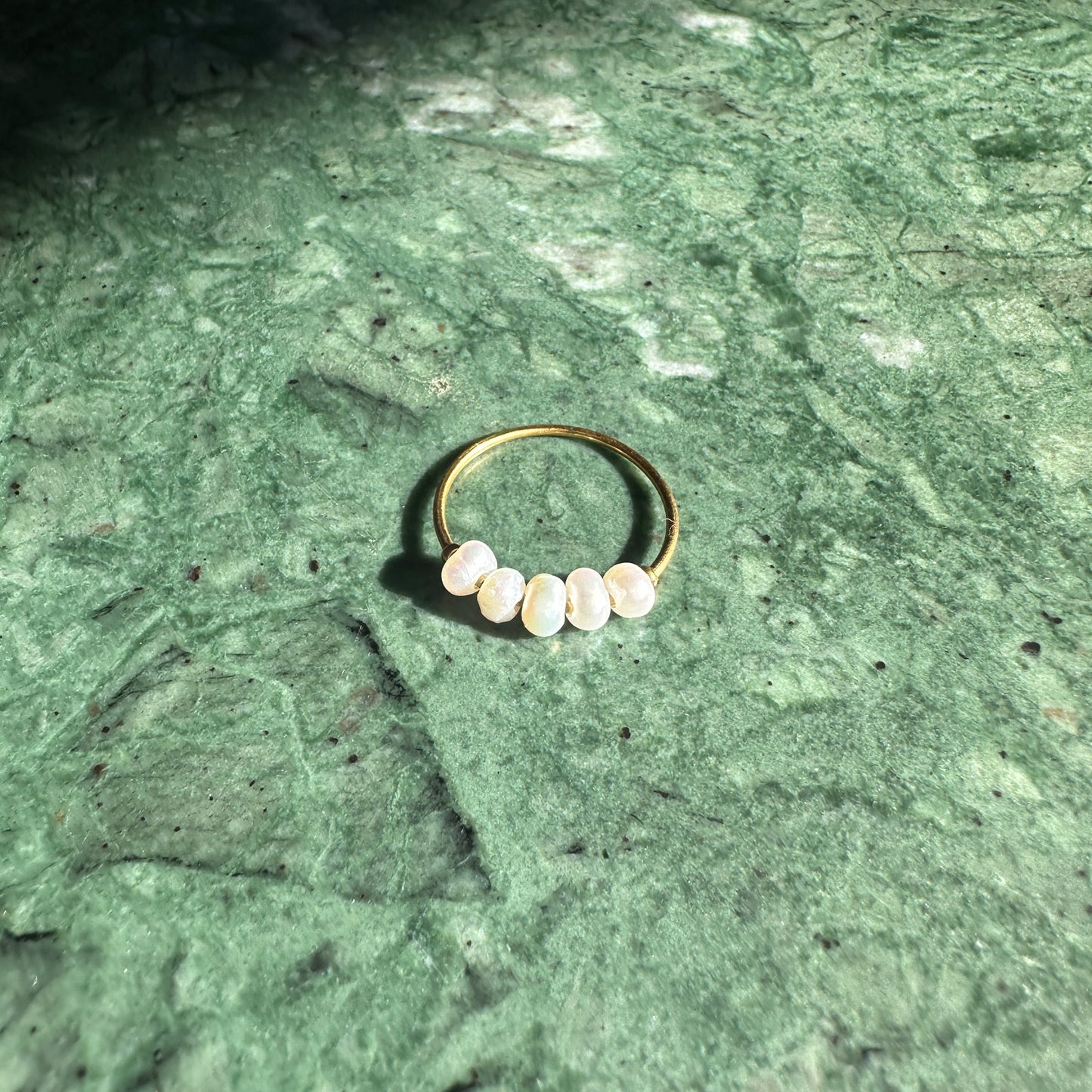 Anya Freshwater Pearl Ring