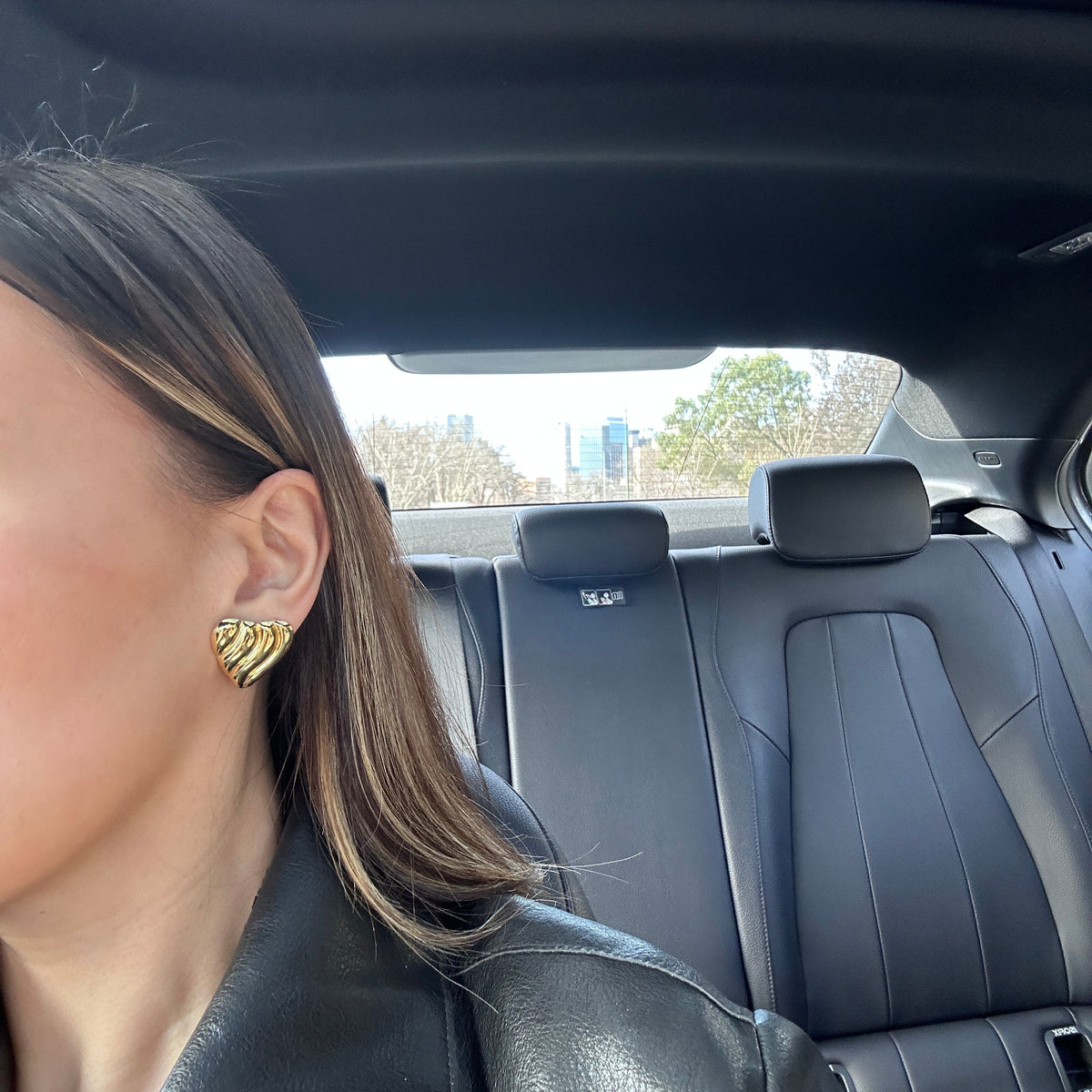 Audrey Heart Earrings