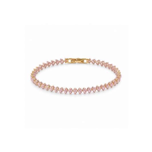 Tessa Pink Tennis Bracelet