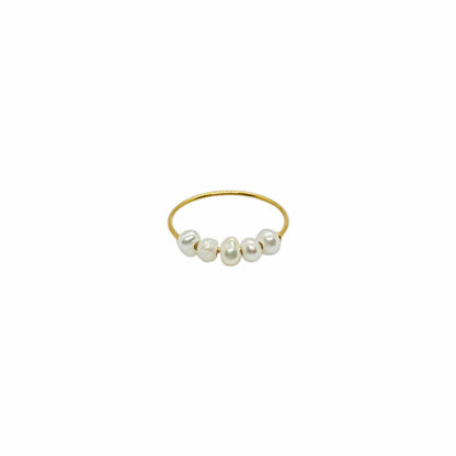 Anya Freshwater Pearl Ring