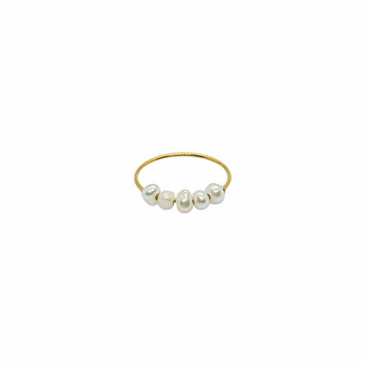 Anya Freshwater Pearl Ring