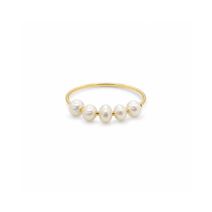 Anya Freshwater Pearl Ring
