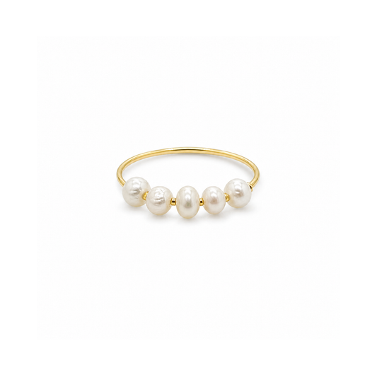 Anya Freshwater Pearl Ring